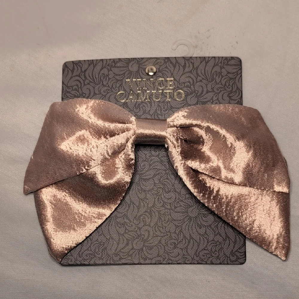 Vince Camuto Pink Bow Hair Accessory
